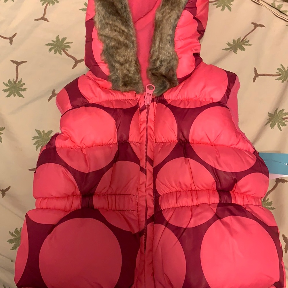 Old navy 6-12 month hooded puffy jacket